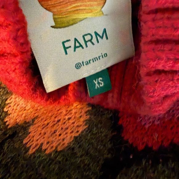 FARM Rio Multicolor Heart Sweater - Picture 3 of 3